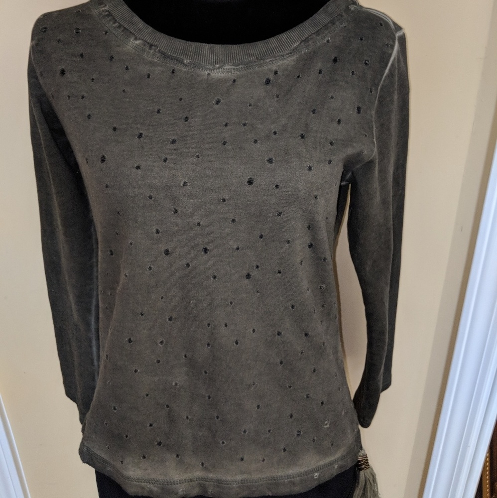 Crew neck sweatshirt